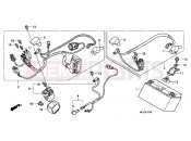 HONDA CBF1000FB CBF1000F 2011 F-37 BATTERY