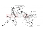 HONDA CBF1000FB CBF1000F 2011 F-45 FRONT ENGINE HOUSING