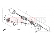HONDA VFR800A2 INTERCEPTOR ABS 2002 E-10 STARTER ENGINE