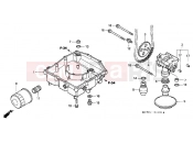 HONDA VFR800A2 INTERCEPTOR ABS 2002 E-11 OIL PUMP