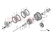 HONDA VT1100C32 Shadow 2002 E-7 CLUTCH