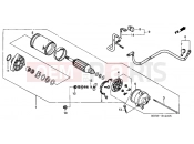 HONDA VT1100C32 Shadow 2002 E-12 STARTER ENGINE
