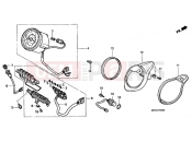 HONDA VT1100C32 Shadow 2002 F-2 METER