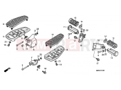HONDA VT1100C32 Shadow 2002 F-21 FOOTREST
