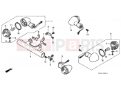 HONDA VT1100C32 Shadow 2002 F-26 FLASHING