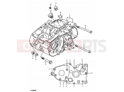 SUZUKI TS100ER T (1996) 2 - CRANKCASE