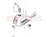SUZUKI TS100ER T (1996) 33 - FUEL TANK (TS100ERT E24)