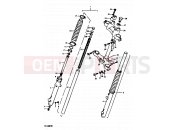 SUZUKI TS100ER T (1996) 42 - FRONT FORK