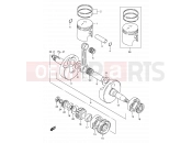 4 - CRANKSHAFT - Suzuki TS125ER Z (1982)