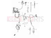 33 - WIRING HARNESS - Suzuki TS125ER Z (1982)