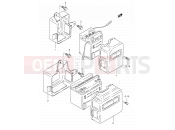 35 - BATTERY HOLDER - Suzuki TS125ER Z (1982)