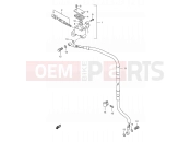 SUZUKI TS125ER L (1990) 59 - FRONT MASTER CYLINDER (MODEL R P09)
