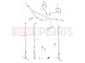 SUZUKI TS185ER X (1999) 30A - HANDLEBAR (TS185ERCV P09/TS185ERW E01/TS185ERX E71)