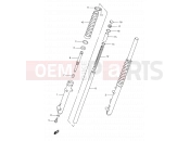 SUZUKI TS185ER X (1999) 35 - FRONT DAMPER (E01,E24,E71)
