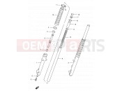 SUZUKI TS185ER X (1999) 35A - FRONT DAMPER (P09)
