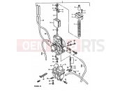 SUZUKI TS250X E (1984) 8 - CARBURETOR