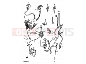 SUZUKI TS250X E (1984) 29 - WIRING HARNESS