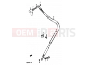 SUZUKI TS250X K (1989) 55 - FRONT BRAKE HOSE