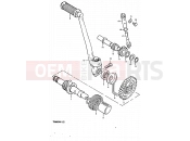 SUZUKI TS50ERKD X (1999) 12 - KICK STARTER
