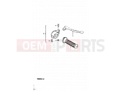 SUZUKI TS50ERKD X (1999) 61 - RIGHT HANDLE SWITCH