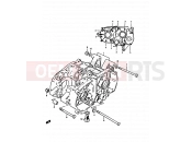 2 - CRANKCASE - Suzuki TS50ERKD D (1983)