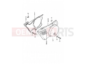 49 - FRAME COVER (MODEL D) - Suzuki TS50ERKD D (1983)