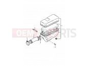 SUZUKI TS50ERKDB D (1983) 6 - AIR CLEANER
