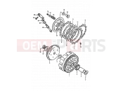 SUZUKI TS50ERKDB D (1983) 9 - CLUTCH