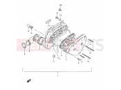 SUZUKI TS50XK E (1984) 6 - AIR CLEANER