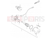 SUZUKI UX50W Y (2000) Zillion 14 - STARTING MOTOR
