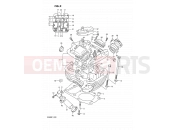 2 - CYLINDER HEAD (REAR) - Suzuki VX800 N (1992)