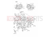 4 - CRANKCASE - Suzuki VX800 N (1992)