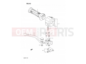 45 - RIGHT HANDLE SWITCH - Suzuki VX800 N (1992)