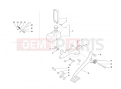 ape 50 2009-től CONTROL PEDALS - LEVERS