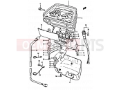 SUZUKI XN85 D (1983) (650) 28 - SPEEDOMETER - TACHOMETER