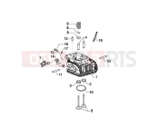 ape Classic 400 2014-től HEAD UNIT - VALVE