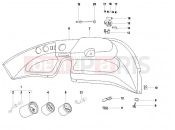 ape MP 601 Classic 2006-2013 METER COMBINATION - CRUSCOTTO
